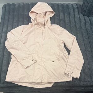 Women's Light Pink O’Neill Hooded Rain Coat